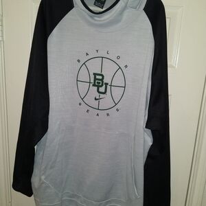 Nike Baylor Bears Dri-Fit Hoodie Pullover Sweatshirt Men's sz 3XL.